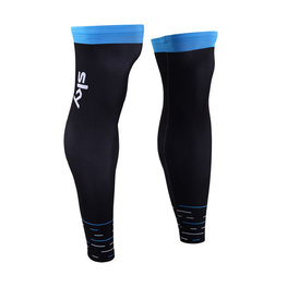 Cycling leg warmers - SKY 2018 - light blue/black