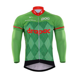 BONAVELO Cycling winter long sleeve jersey - CANNONDALE 2017 WNT - green