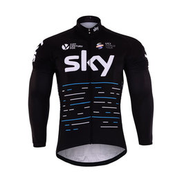 Cycling summer long sleeve jersey - SKY 2017 SUMMER - black