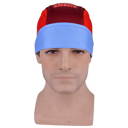 Cycling bandana - KATUSHA 2018 - light blue/red/bordeaux
