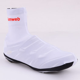 Cycling shoe covers - SUNWEB 2018 - white