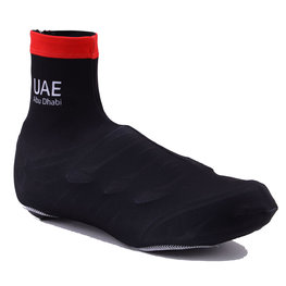 Cycling shoe covers - UAE 2018 - red/black