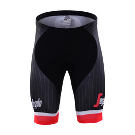 BONAVELO Cycling shorts without bib - TREK RED 2017 - black