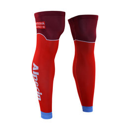 BONAVELO Cycling leg warmers - KATUSHA 2018 - bordeaux/red