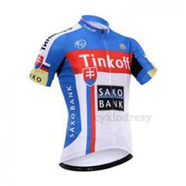 Cycling short sleeve jersey - TINKOFF 2015 KIDS - red/blue/white