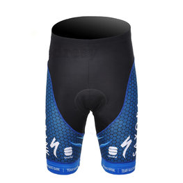 Cycling shorts without bib - SAXO BANK 2012 - black/blue