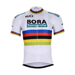 Cycling short sleeve jersey - BORA UCI 2018 - multicolour/white