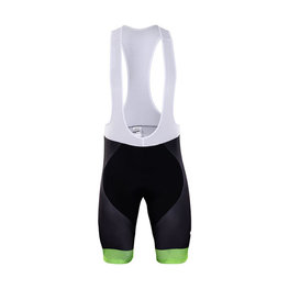 Cycling bib shorts - CANNONDALE 2018 - black/green