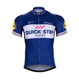 BONAVELO Cycling short sleeve jersey - QUICKSTEP 2018 - blue/white