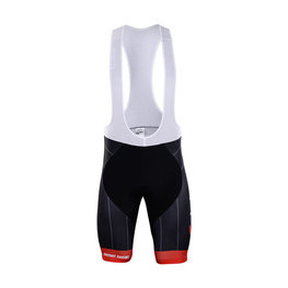 BONAVELO Cycling bib shorts - TREK 2018 - black/red