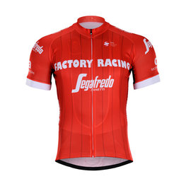 Cycling short sleeve jersey - TREK 2018 - red