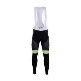 Cycling long bib trousers - CANNONDALE 2018 WNT - green/black
