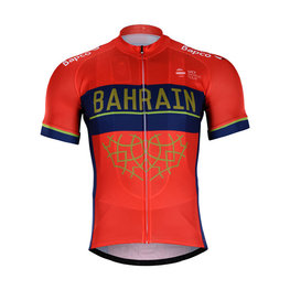 BONAVELO Cycling short sleeve jersey - BAHRAIN  MERIDA 2018 - red/blue