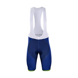 BONAVELO Cycling bib shorts - BAHRAIN MERIDA 2018 - blue
