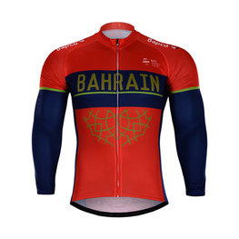 Cycling summer long sleeve jersey - B. MERIDA 2018 SMR - blue/red