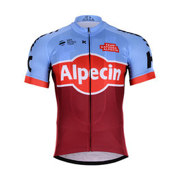 BONAVELO Cycling short sleeve jersey - KATUSHA 2018 - red/bordeaux/light blue