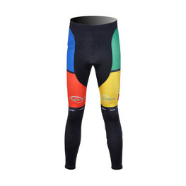 Cycling long trousers withot bib - EDDY MERCKX 2012 WNT - multicolour/black
