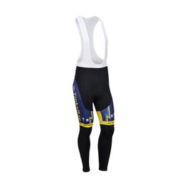 Cycling long bib trousers - SAXO BANK 2013 SMR - black/blue
