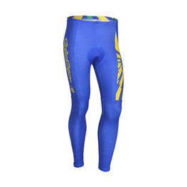 Cycling long trousers withot bib - LTD EYES 2013 SMR - yellow/blue
