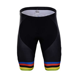 Cycling shorts without bib - BORA UCI 2018 KIDS - multicolour/black