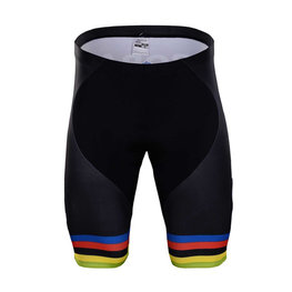 Cycling shorts without bib - BORA UCI 2018 - black/multicolour