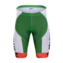 Cycling shorts without bib - BARDIANI 2018 - orange/green/white