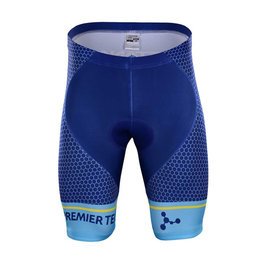 Cycling shorts without bib - ASTANA 2018 - blue/light blue