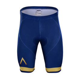 Cycling shorts without bib - AQUA BLUE 2018 - gold/blue