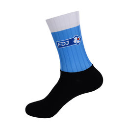BONAVELO Cyclingclassic socks - FDJ 2018 - black/white/light blue
