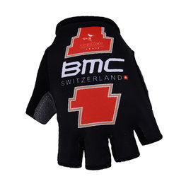 Cycling fingerless gloves - BMC 2018 - red/black