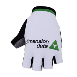 BONAVELO Cycling fingerless gloves - DIMENSION DATA 2018 - green/white