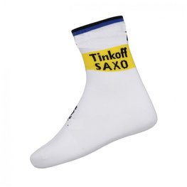 BONAVELO Cyclingclassic socks - TINKOFF SAXO  - white