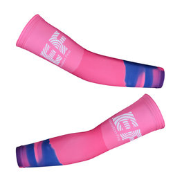 BONAVELO Cycling hand warmers - EDUCATION FIRST 2019 - pink/blue