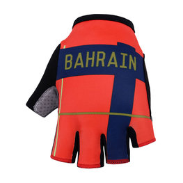 BONAVELO Cycling fingerless gloves - BAHRAIN MERIDA 2019 - red/blue
