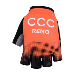 Cycling fingerless gloves - CCC 2019 - orange