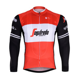 BONAVELO Cycling summer long sleeve jersey - TREK 2019 SUMMER - red