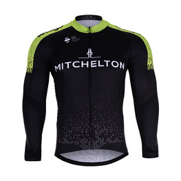 BONAVELO Cycling winter long sleeve jersey - SCOTT 2019 WINTER - green/black