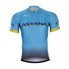 BONAVELO Cycling short sleeve jersey - ASTANA 2019  - light blue