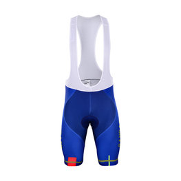 BONAVELO Cycling bib shorts - BAHRAIN MERIDA 2019 - blue