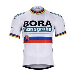 BONAVELO Cycling short sleeve jersey - BORA UCI 2019 - white