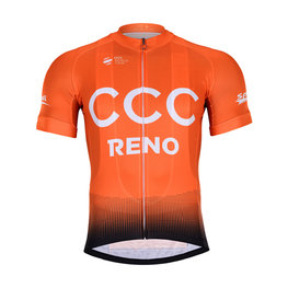 BONAVELO Cycling short sleeve jersey - CCC 2019 - orange