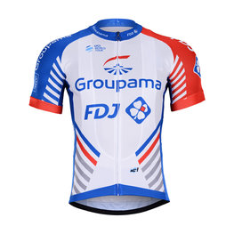 BONAVELO Cycling short sleeve jersey - GROUPAMA FDJ 2019 - white