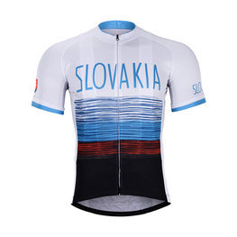 BONAVELO Cycling short sleeve jersey - SLOVAKIA 2019 - black/white