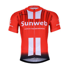 BONAVELO Cycling short sleeve jersey - SUNWEB 2019 - red