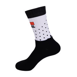Cyclingclassic socks - LOTTO SOUDAL 2019 - white/black