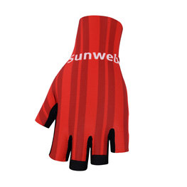 BONAVELO Cycling fingerless gloves - SUNWEB 2020 - red