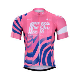 BONAVELO Cycling short sleeve jersey - EDUCATION FIRST 2020 - blue/pink
