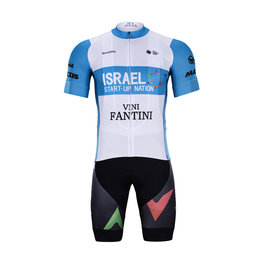 BONAVELO Cycling short sleeve jersey and shorts - ISRAEL 2020 - blue/black/white