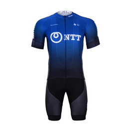 BONAVELO Cycling short sleeve jersey and shorts - NTT 2020 - black/blue