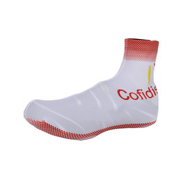 Cycling shoe covers - COFIDIS 2020 - black/red